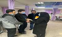 بازدید معاون درمان دانشگاه از مرکز آموزشی درمانی امام علی(ع) در آستانه سال نو
