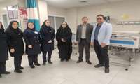 بازدید کارشناسان نظارت معاونت درمان از بیمارستانهای شهید حاج قاسم سلیمانی و به آفرین در پانزدهمین روز سال 1404