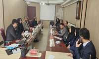 برگزاری جلسه هماهنگی راه اندازی بیمارستان جدید الاحداث کمال شهر 