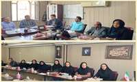 نشست رئیس دانشگاه با معاونت درمان با هدف بررسی وضعیت آمادگی بیمارستان ها