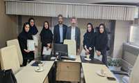 مراسم تقدیر از کارشناسان بهداشت محیط با حضور جناب دکتر سلیمی مدیرمحترم امور بیماری در معاونت درمان برگزار شد