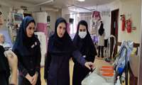 انجام بازدیدهای نظارتی مدیریت پرستاری و تیم ارزیابی از بیمارستان تخت جمشید